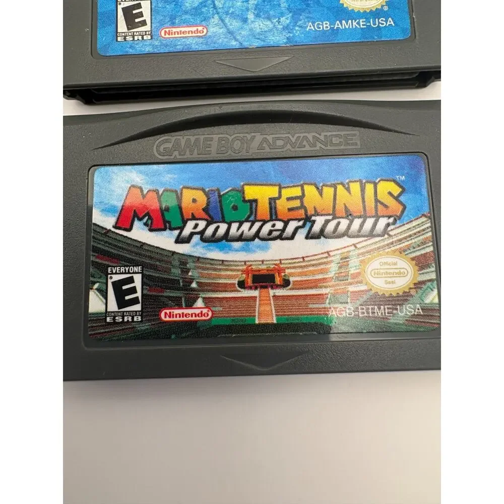 Mario Kart Golf Tennis Game Boy Advance GBA Game Lot Authentic Tested Nintendo